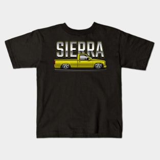 The Sierra Pickup Truck (Wheatland Yellow) Kids T-Shirt